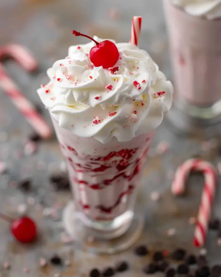 Chick Fil A Peppermint Milkshake