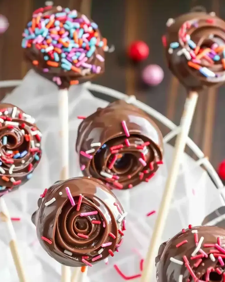 Easy Chocolate Pops Recipe