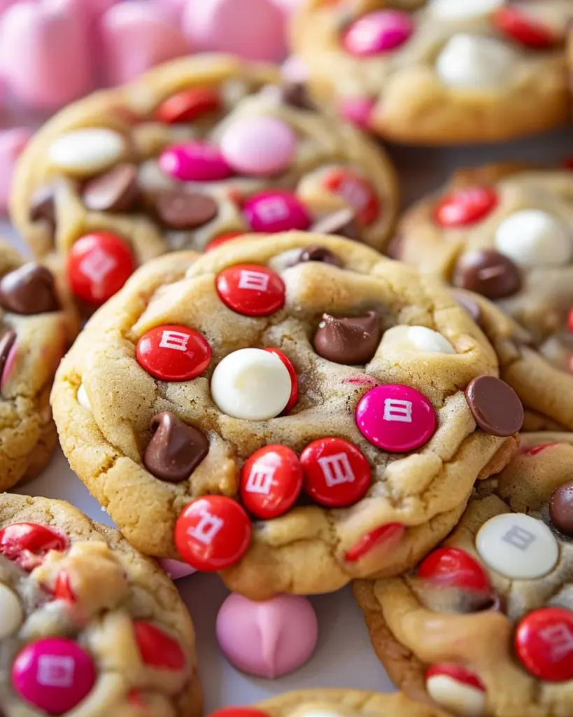 Valentine Chocolate Chip Cookies