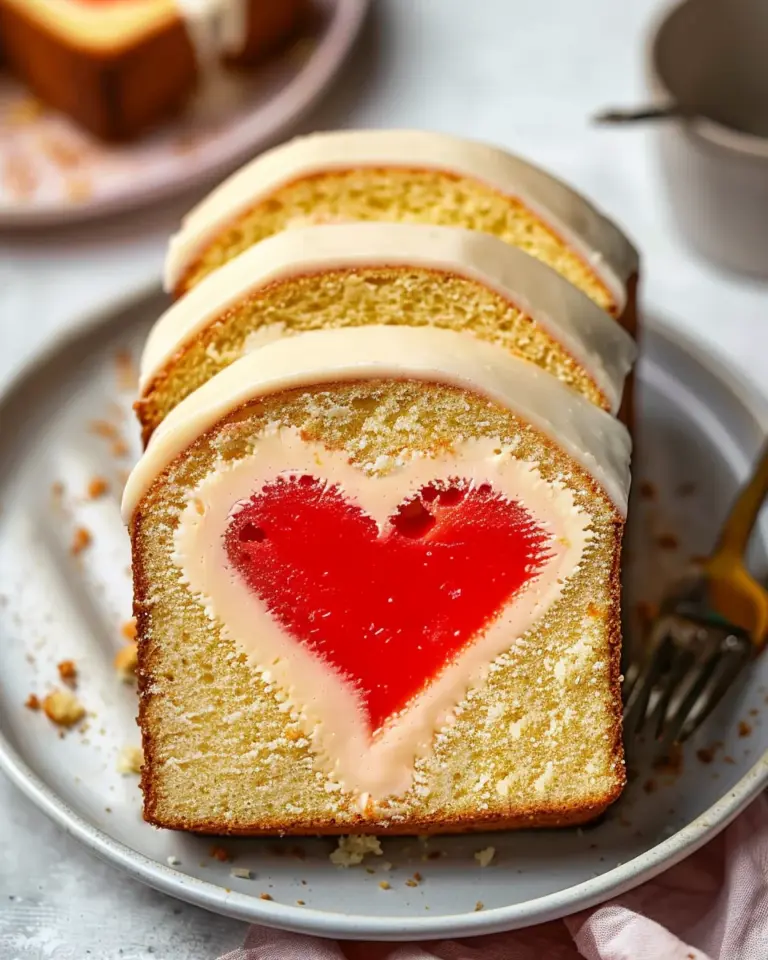 Heart Surprise Cake