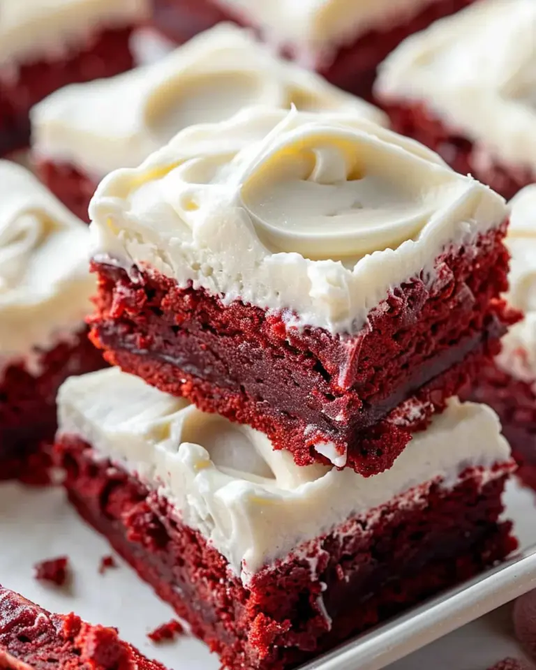 Easy Red Velvet Bars