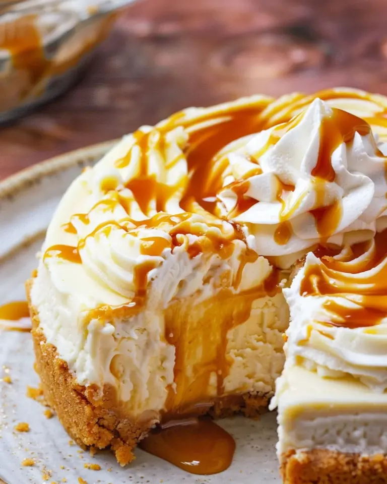 Butterbeer cheesecake