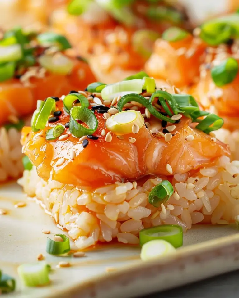 Crispy Rice Salmon