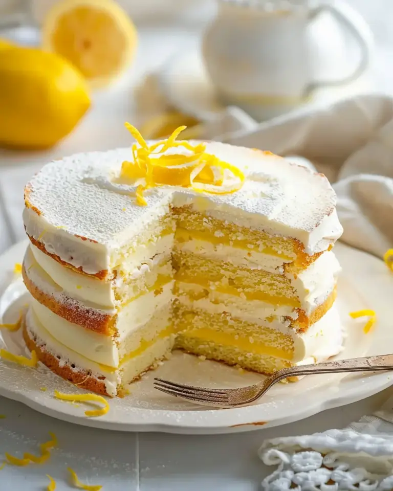 Limoncello Mascarpone Cake