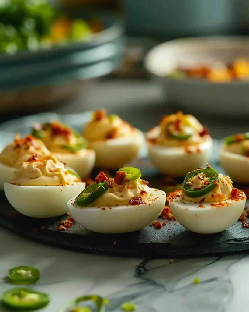 Jalapeño Popper Deviled Eggs – A Spicy Keto Recipe