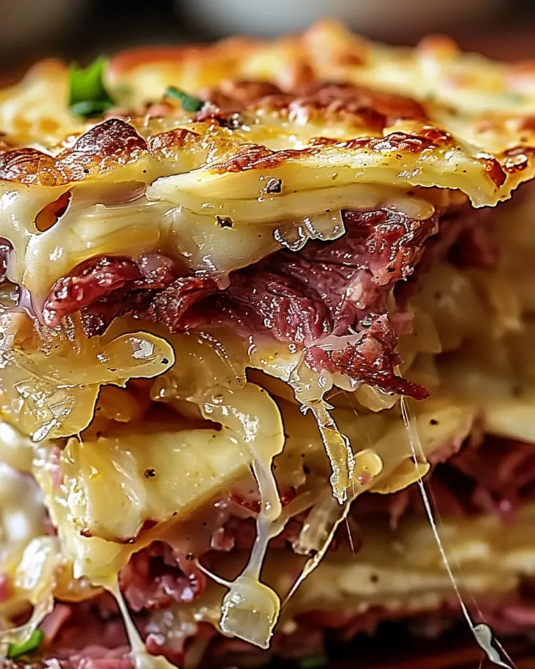 Homemade Reuben Bake