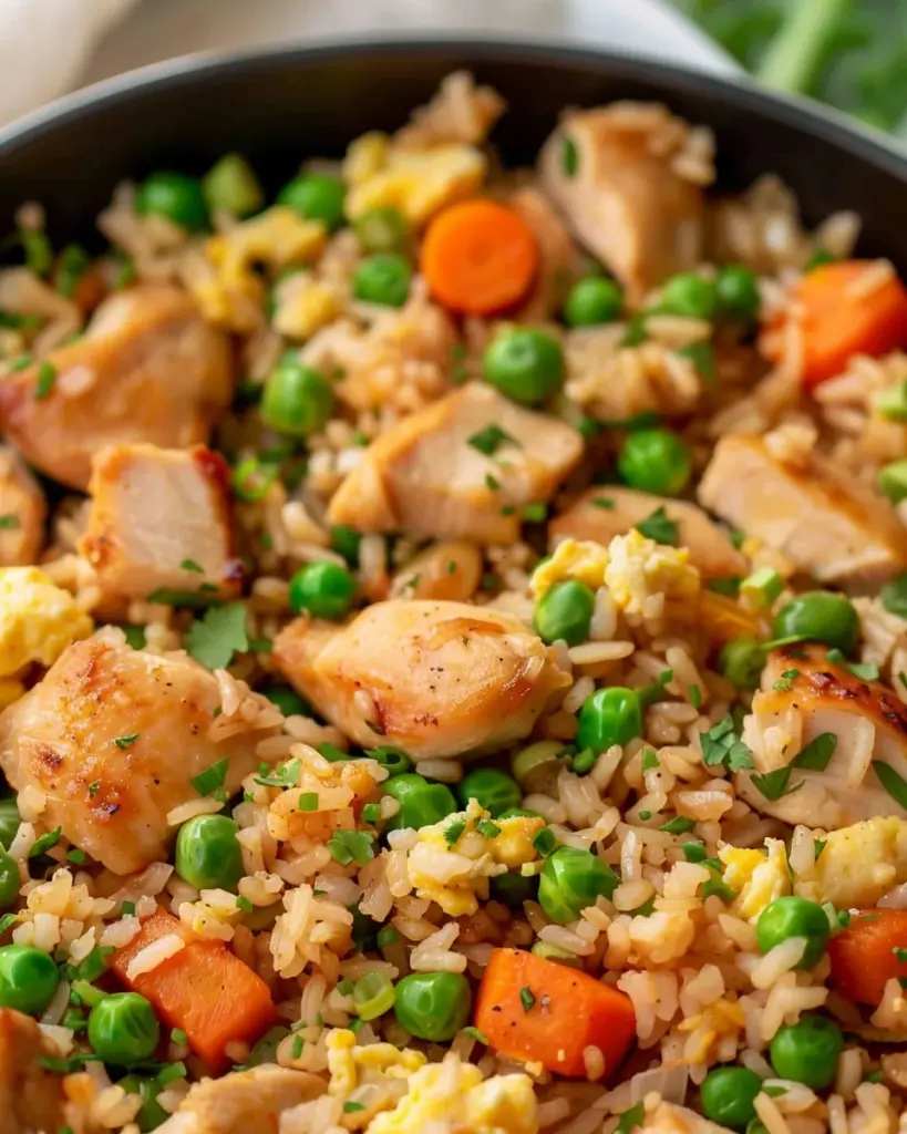 Homemade Healthy Chicken Fried Rice