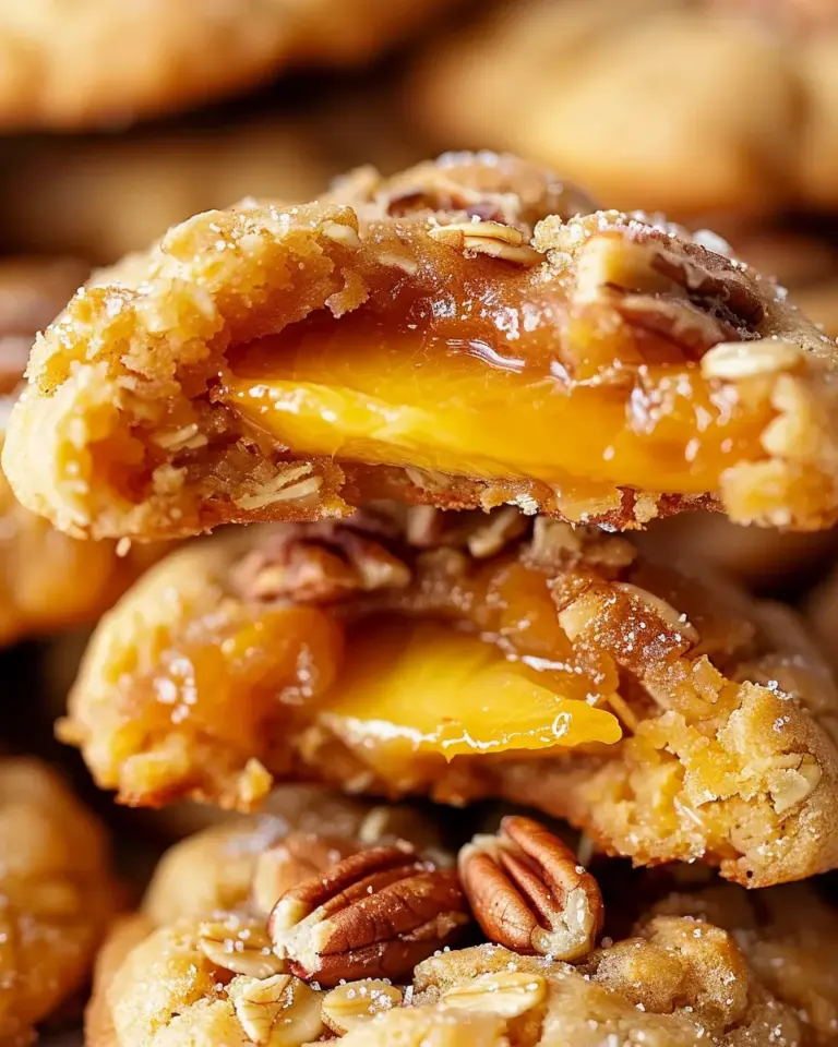 Indulgent Peach Cobbler Cookies for Sweet Summer Bliss