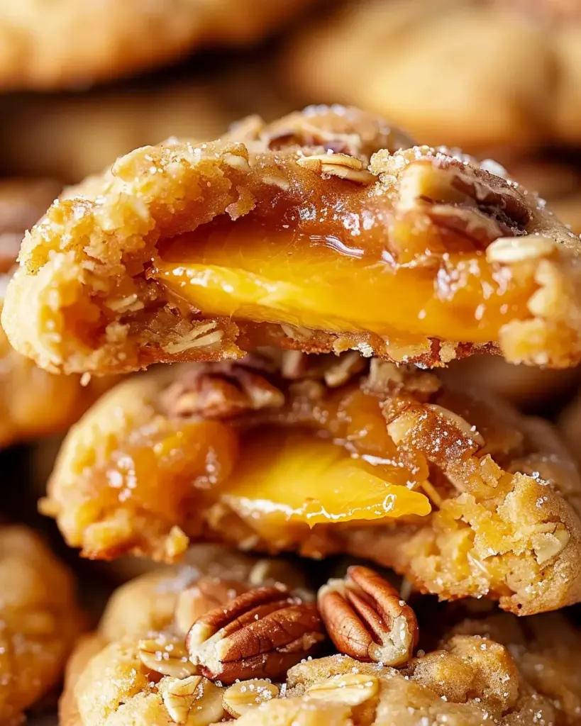 Indulgent Peach Cobbler Cookies for Sweet Summer Bliss