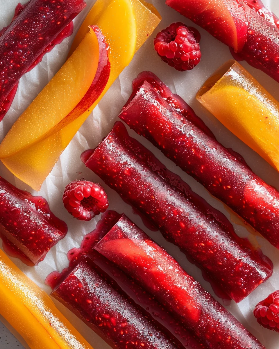 3-Ingredient Homemade Fruit Roll-Ups