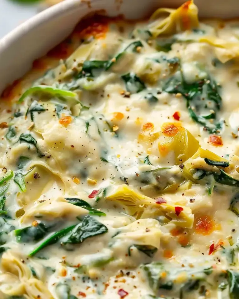 Simple Crockpot Spinach Artichoke Dip