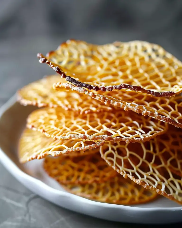 Crispy Orange Lace Cookies: A Delightful Refreshing Treat