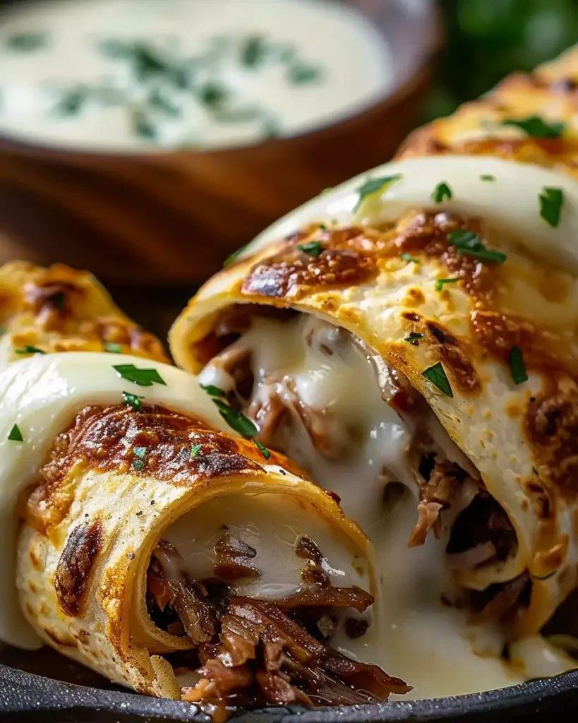 Crispy French Dip Tortilla Roll Ups for Ultimate Comfort Food