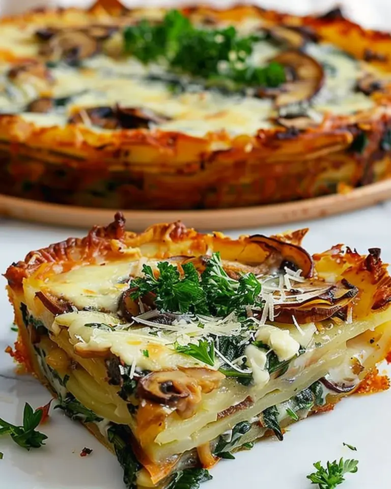 Crispy Potato Pie