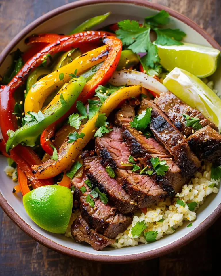 Low Carb Steak Fajita Bowl – 1 Bold Recipe For Keto Lovers