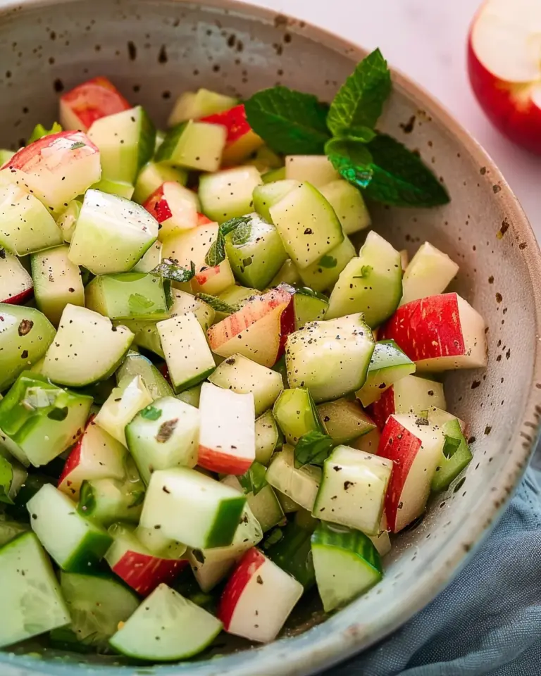 Cucumber Apple Salad