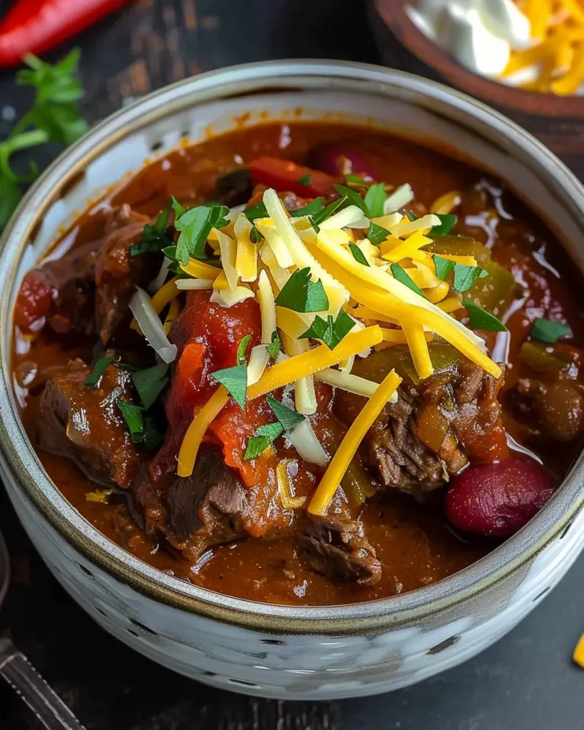 Slow Cooker Texas Chili