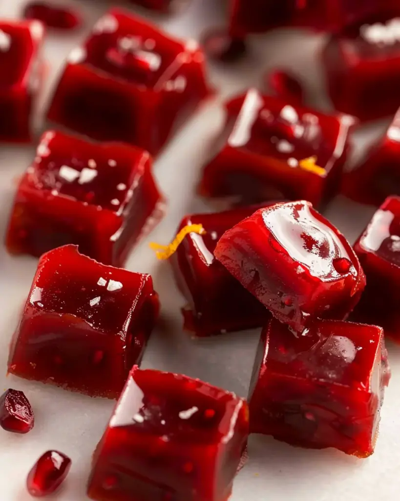 Sweet Cranberry Pomegranate Caramels – Alrightwithme