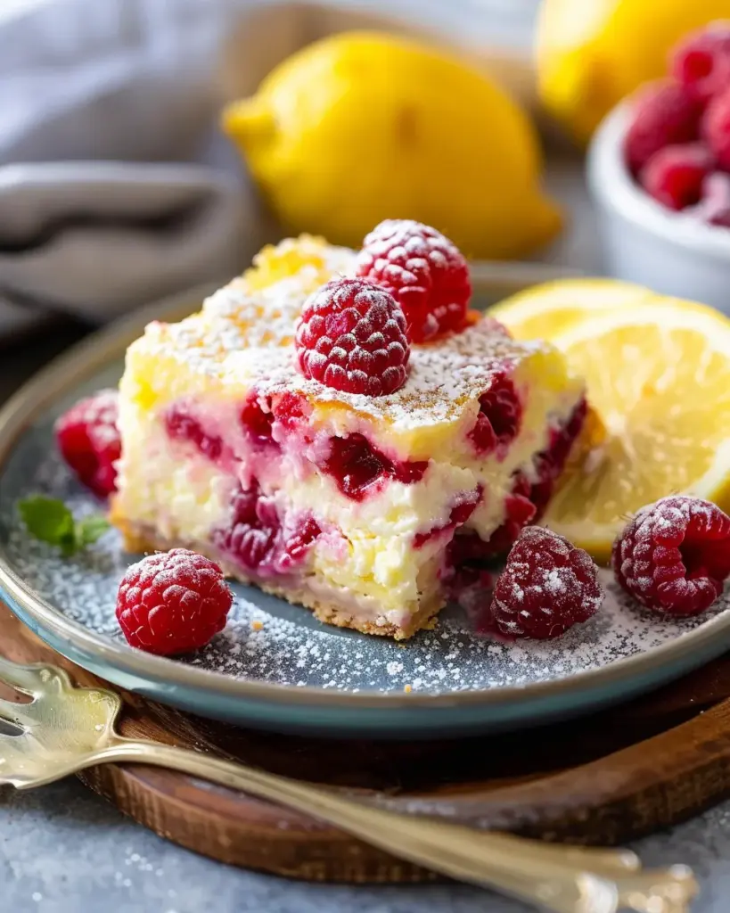 Lemon Raspberry Cottage Cheese Bake – 1 Light, Simple Favorite