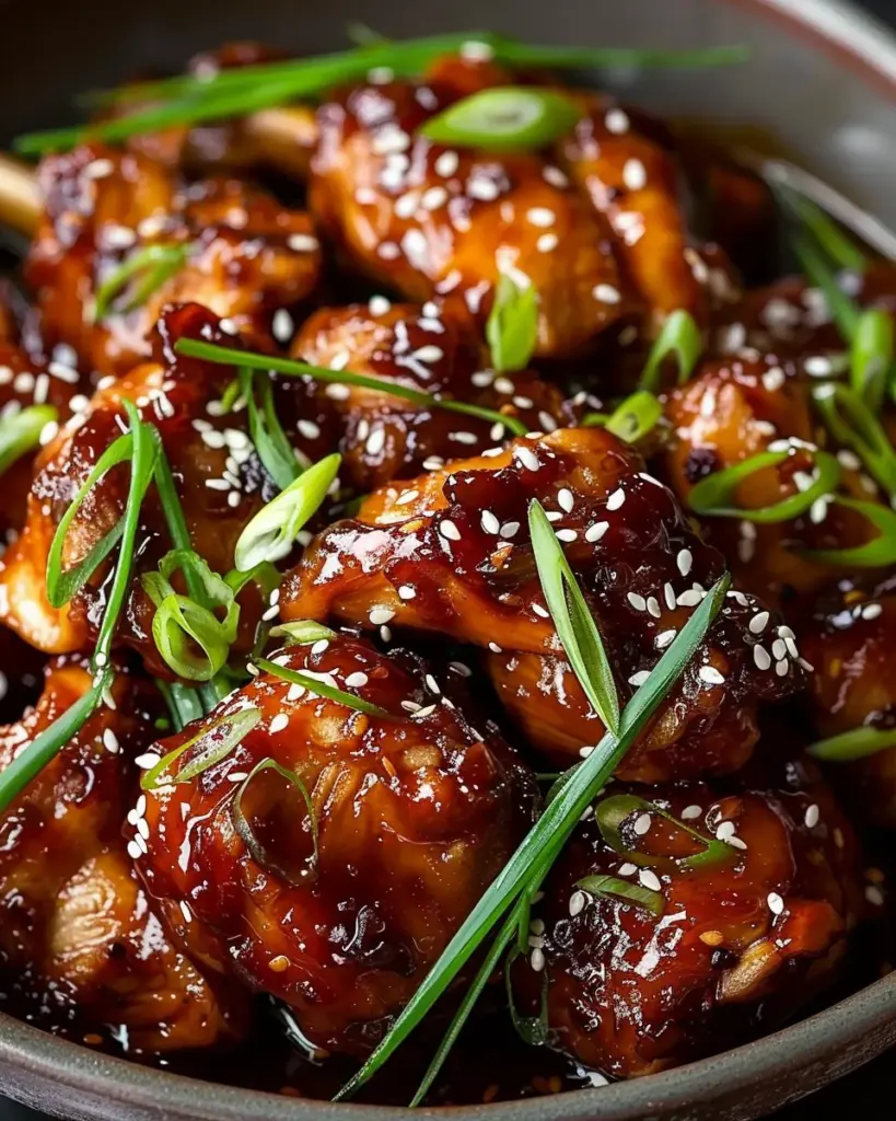 Slow Cooker Honey Garlic Chicken
