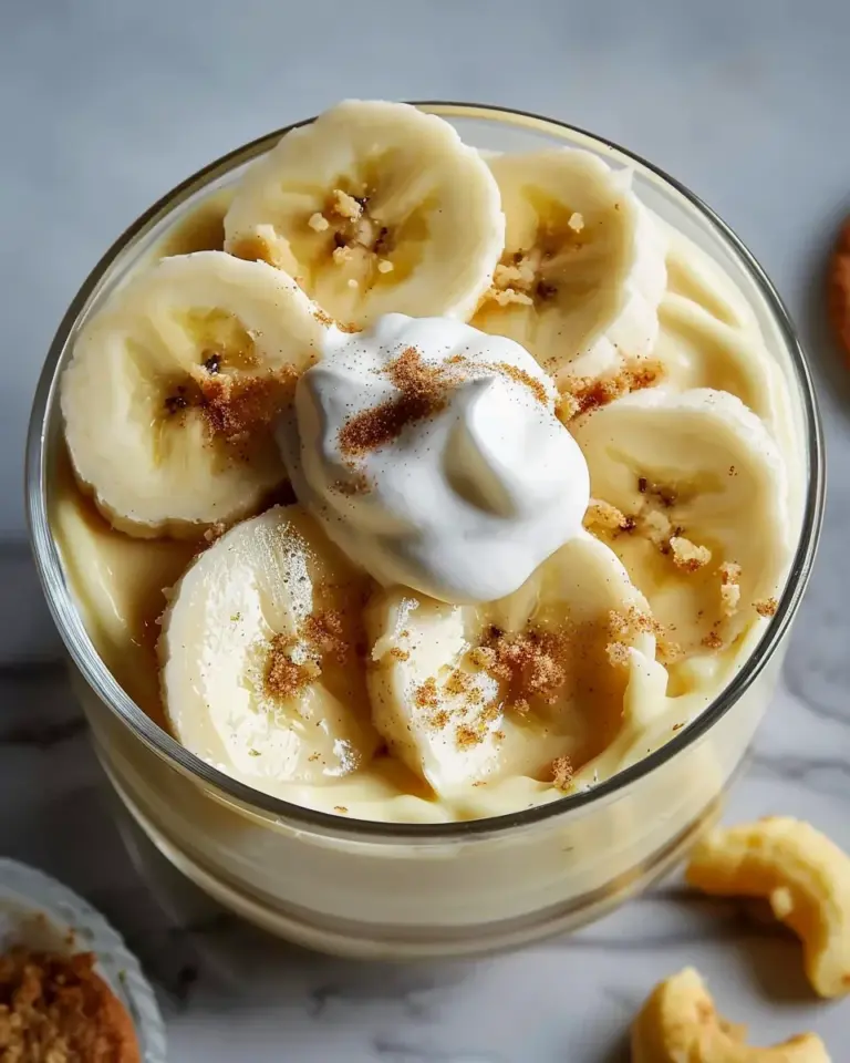 Cottage Cheese Banana Pudding Recipe