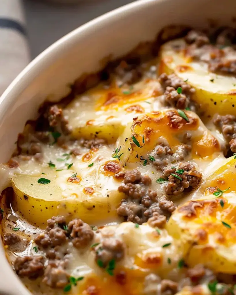 Homemade Crockpot Ground Beef and Potato – Alrightwithme