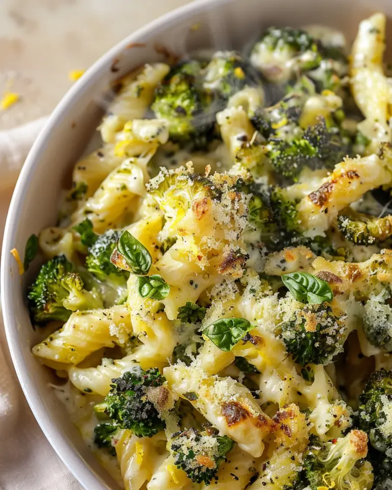 Baked Feta and Broccoli Pasta