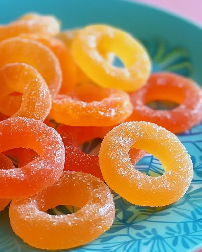 Homemade Peach Rings
