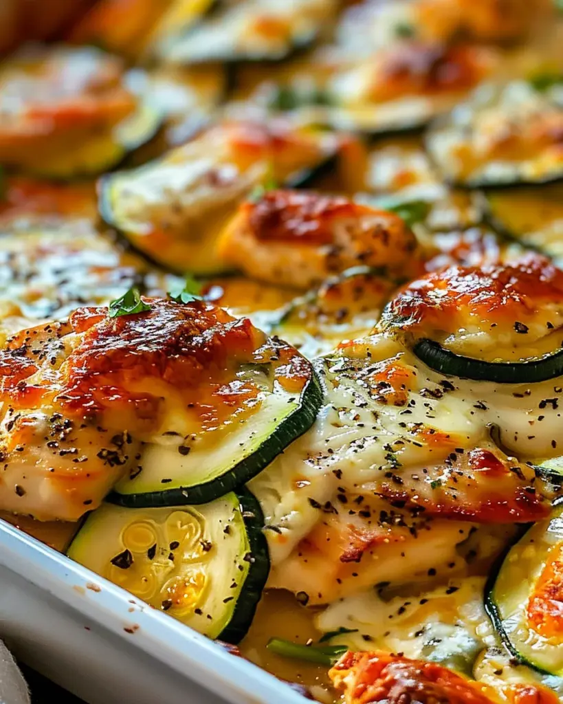 Chicken Zucchini Bake