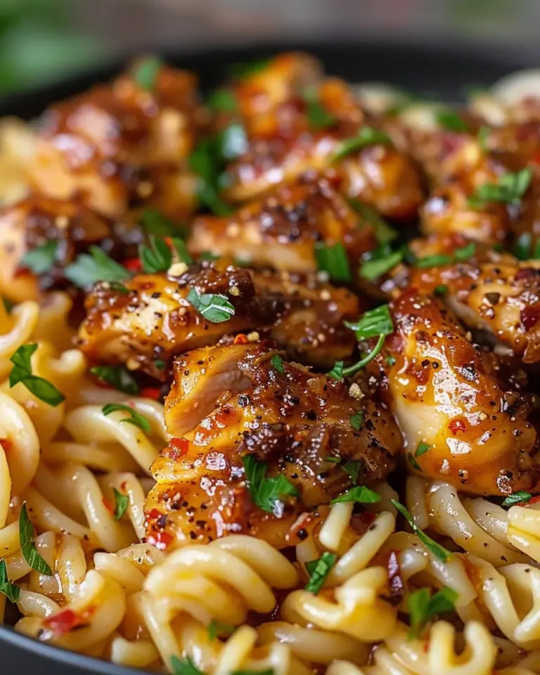 Honey Pepper Chicken Pasta
