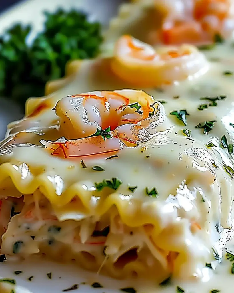 Shrimp & Crab Alfredo Lasagna Roll-Ups: A Cozy Culinary Delight