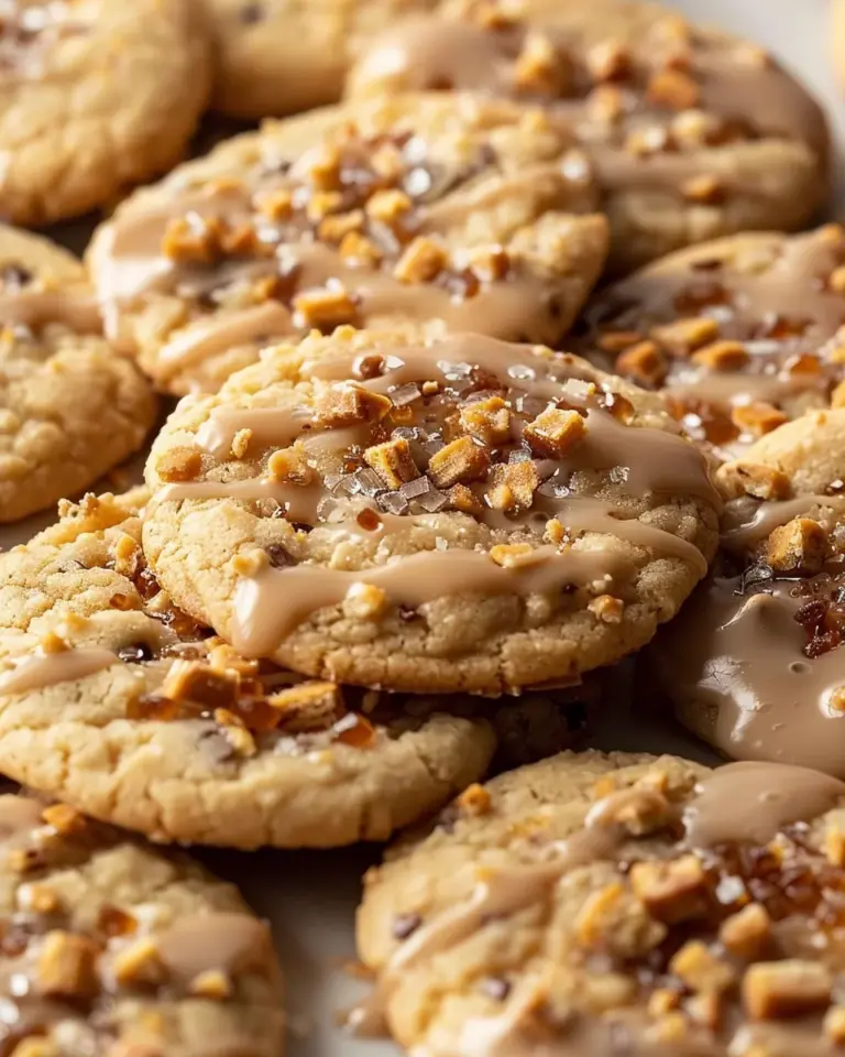 Toffee Icebox Cookies