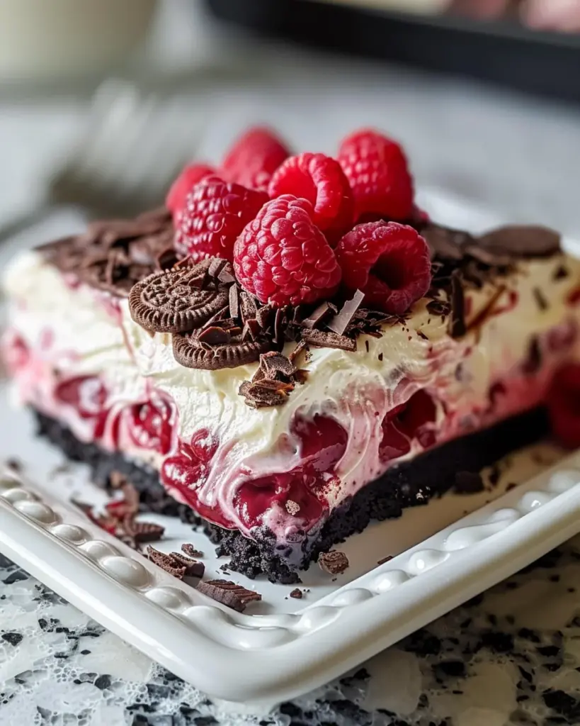 Raspberry Chocolate Lasagna