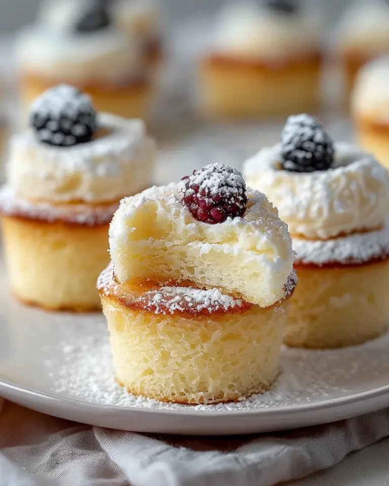 Fluffy Japanese Cotton Cheesecake Cupcakes You’ll Love Baking