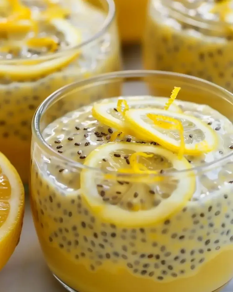 Lemon Chia Seed Pudding