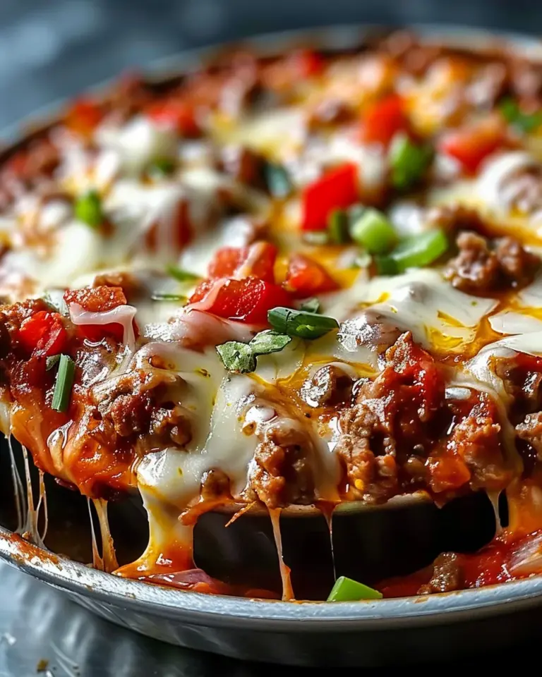 Irresistibly Easy Crustless Pizza Bowl for Low-Carb Lovers