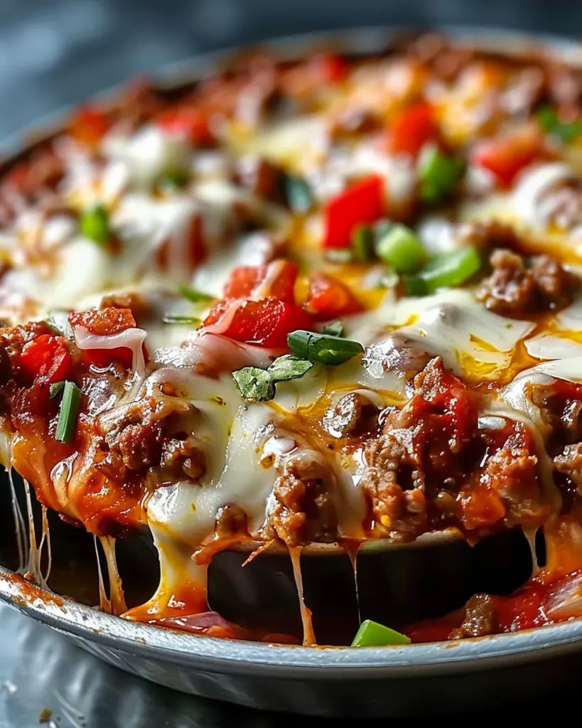 Irresistibly Easy Crustless Pizza Bowl for Low-Carb Lovers