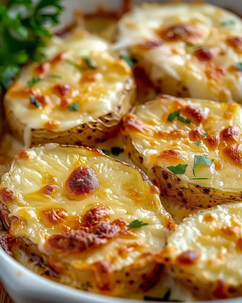 Pommes de Terre Gratinées au Fromage