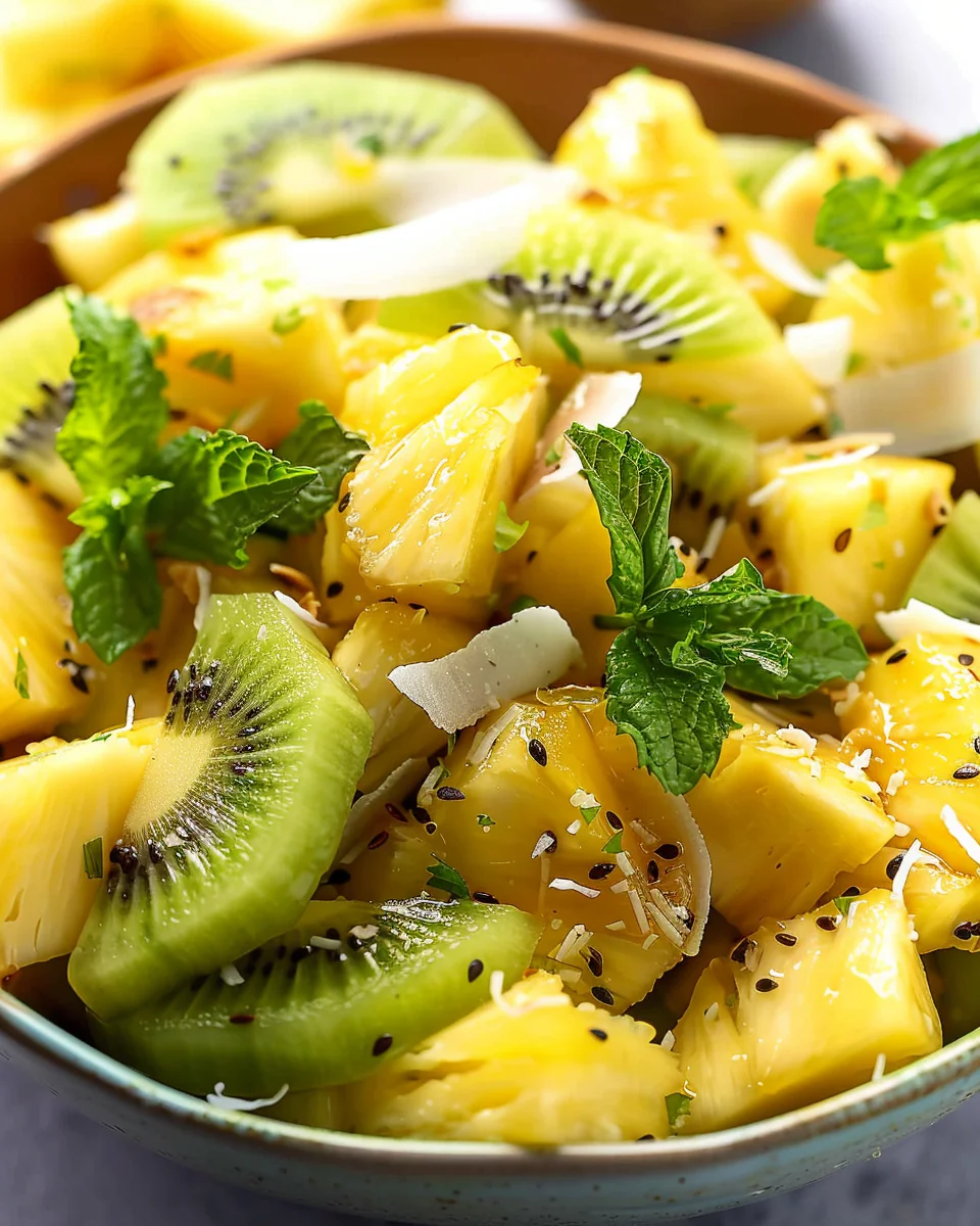 Pineapple Kiwi Salad