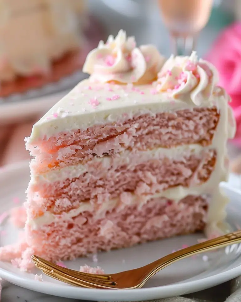 Pink Champagne Cake Recipe