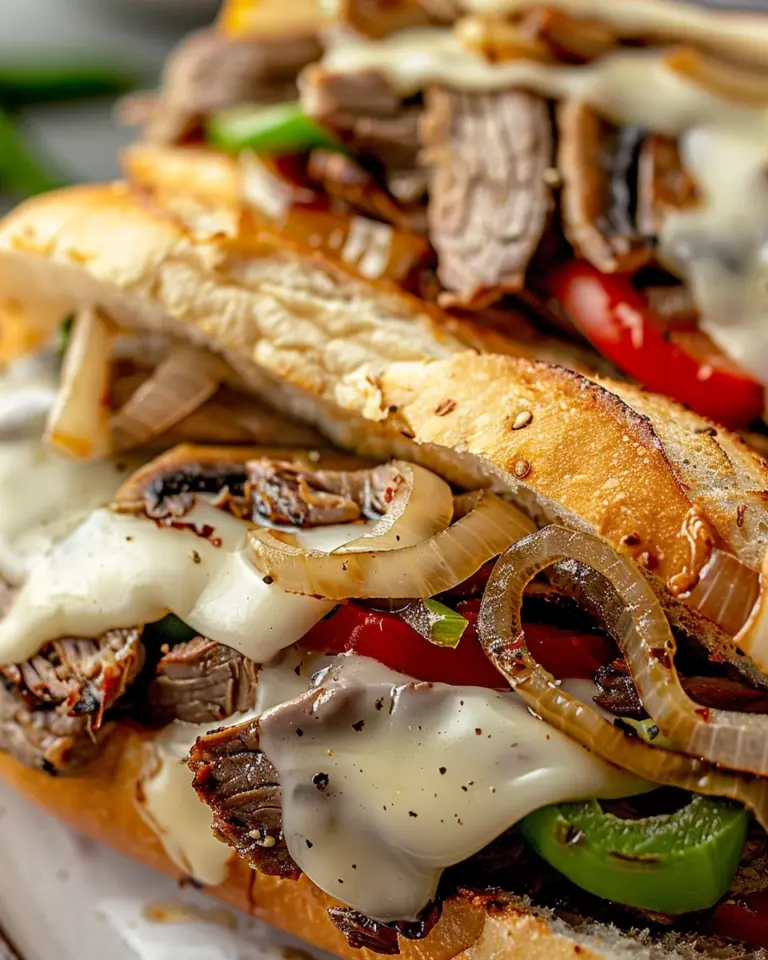 Easy Classic Philly Cheesesteak