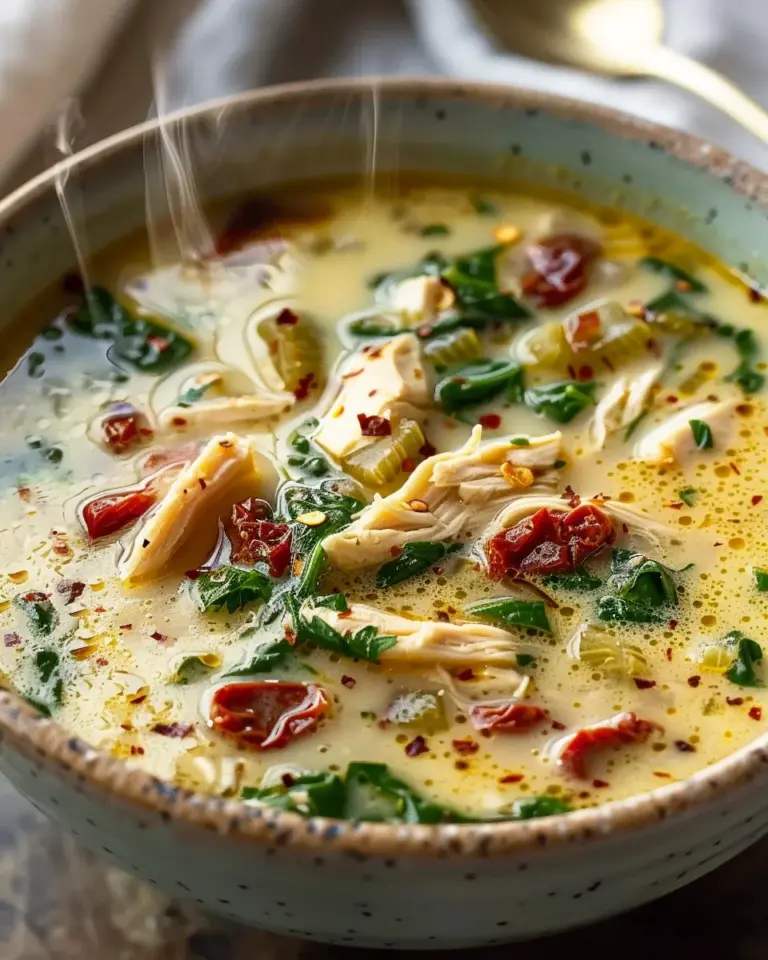 Marry Me Chicken Soup Keto