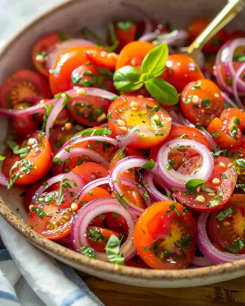 📋The Best Summer Cherry Tomato Salad Recipe