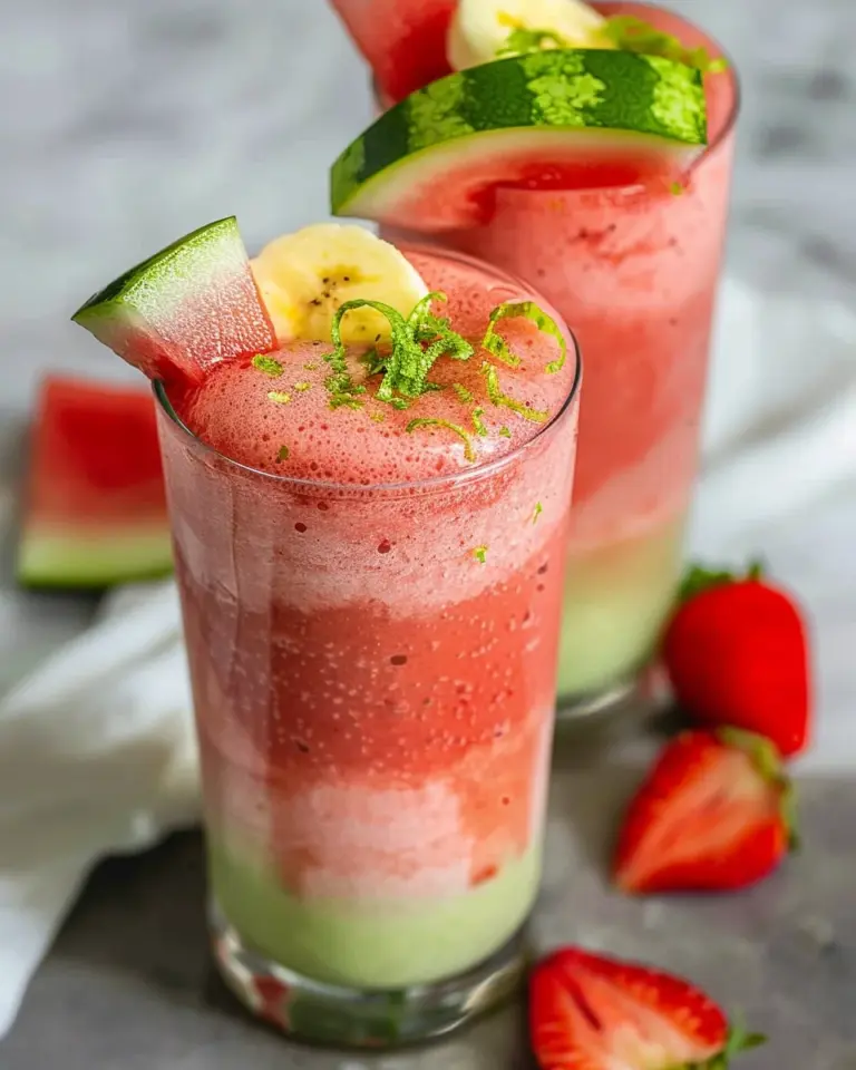 Watermelon Smoothie Recipe