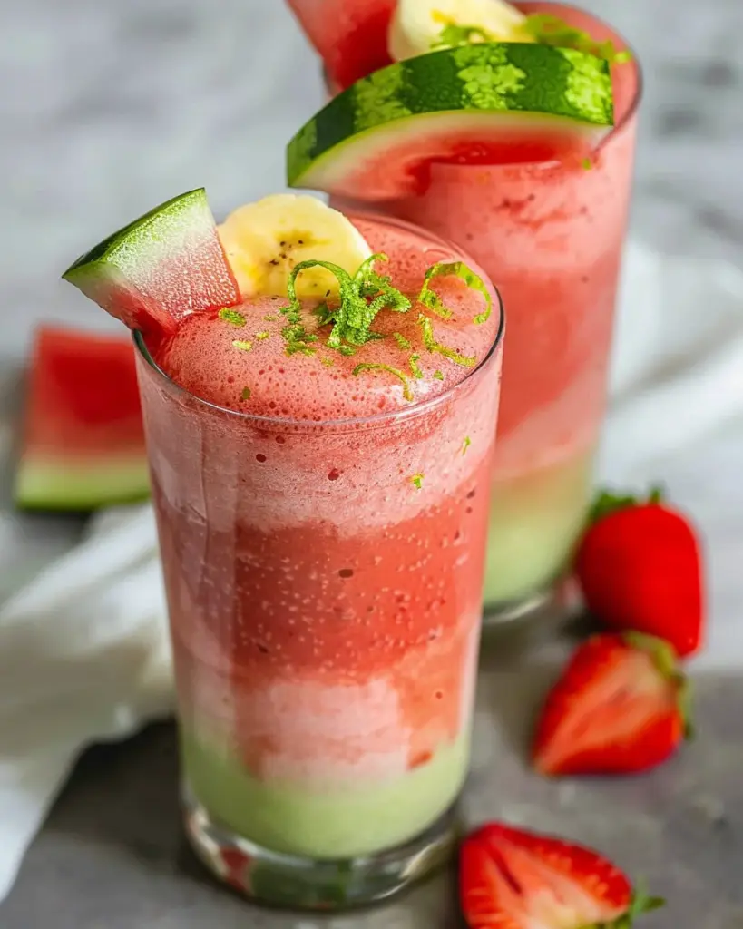Watermelon Smoothie Recipe