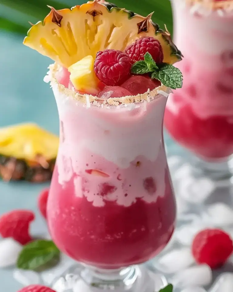 Raspberry Colada Twist