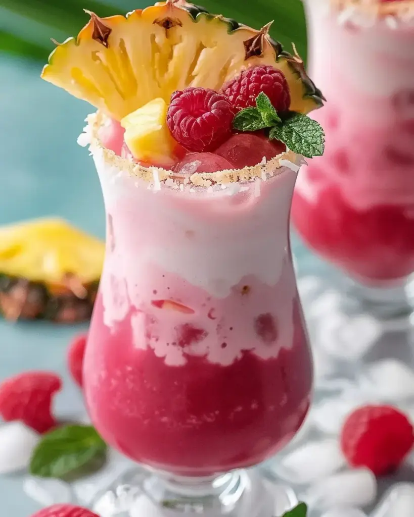 Raspberry Colada Twist