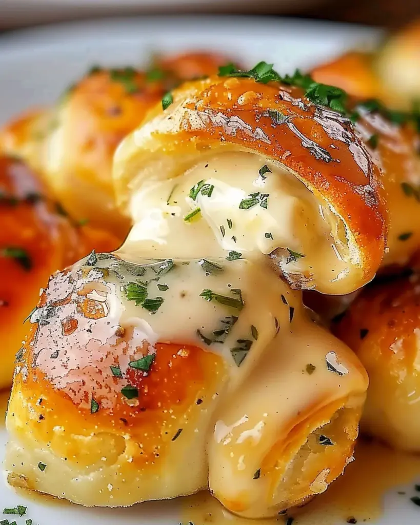 Decadent Chicken Pillows with Garlic Parmesan Sauce: An Amazing Ultimate Recipe
