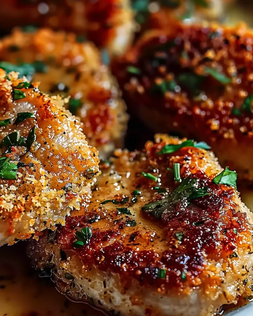 Crispy Baked Parmesan Pork Chops for a Healthy Family Feast