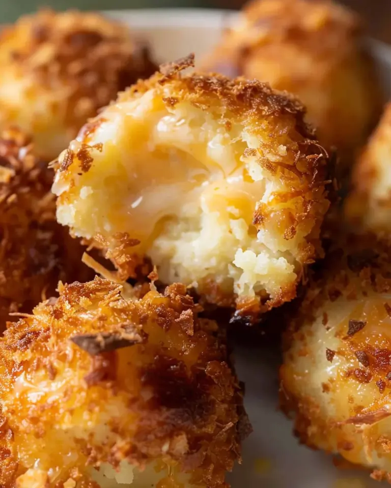 Crispy Mashed Potato Cheese Puffs